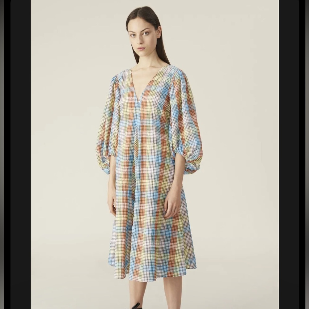 Ganni Multi-Color Dress